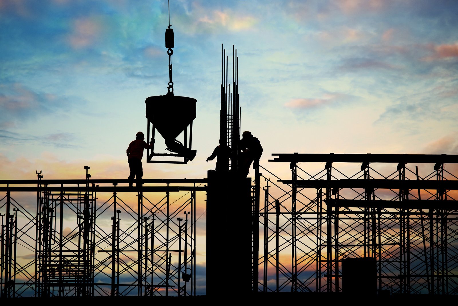 Ongoing construction at Site
